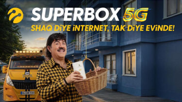 Shaq diye internet, tak diye evinizde: Turkcell Superbox 5G