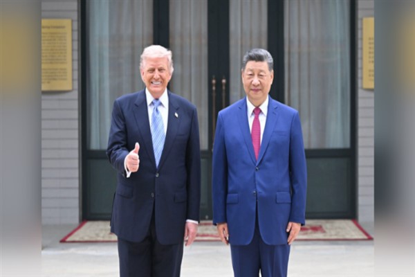 Xi, Trump ile Zhongnanhai’de dar kapsamlı görüşme yaptı Xi, Trump ile Zhongnanhai’de dar kapsamlı görüşme yaptı