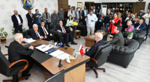 CHP heyetinden Keşan Belediyesi’ne ziyaret