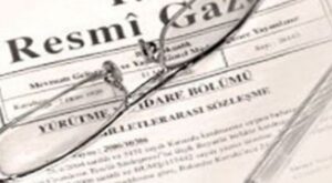 Resmi Gazete başlıkları