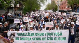 Diyarbakır’da Engelliler Onur Yürüyüşü gerçekleştirildi