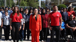 Antalya’da 19 Mayıs çelenk töreni düzenlendi