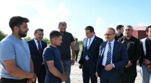 Vali Yavuz Yazıhan’da incelemeler yaptı