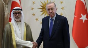 Cumhurbaşkanı Erdoğan, Kuveyt Dışişleri Bakanı es-Sabah’ı kabul etti