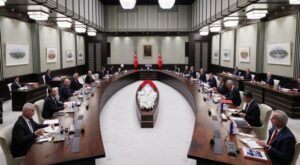 Cumhurbaşkanlığı kabinesi, Cumhurbaşkanı Erdoğan başkanlığında toplandı
