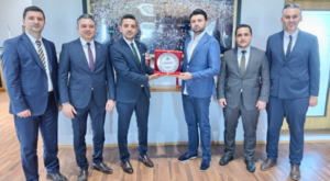 Vergi Müfettişleri Derneği Bursa Şubesi’nden Bursaspor’a tebrik ziyareti