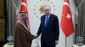 Cumhurbaşkanı Erdoğan, Suudi Arabistan Dışişleri Bakanı Ferhan’ı kabul etti