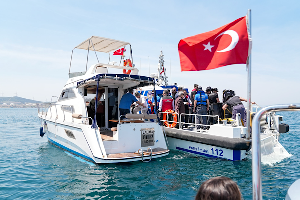 Aliağa Körfezi’nde yapay resifler ROV ile incelendi Aliağa Körfezi’nde yapay resifler ROV ile incelendi