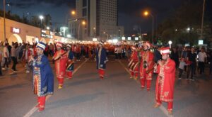 Şanlıurfa’da 19 Mayıs Bayramı mehteranla kutlandı