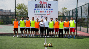 Engelsiz spor oyunlarında özel sporcular sahada buluştu
