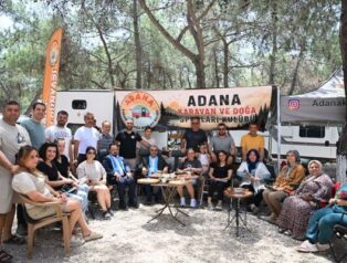 Sarıçam’da karavan parkı hizmete açıldı