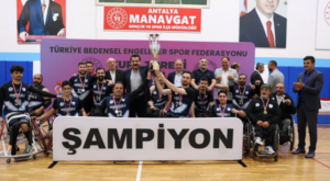 Pamukkale Belediyespor engelsiz yüreklerle Süper Lig’e yükseldi