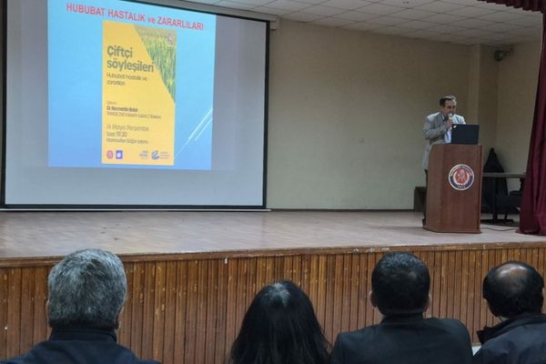 Çiftçilere “hububat hastalık ve zararlıları” eğitimi verildi Çiftçilere “hububat hastalık ve zararlıları” eğitimi verildi