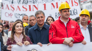 Tugay 1 Mayıs’ta işçilerle buluştu