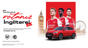 MG’den test sürüşüne İngiltere ve Arsenal maçı ödülü