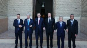 Cumhurbaşkanı Erdoğan, Türkistan’da kültürel gezi programına katıldı