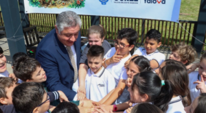 Yalova’da minik eller atalık tohumları toprakla buluşturdu