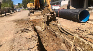 Barış Mahallesi Abdurrahman Kavak Caddesi’nde altyapı çalışmaları sürüyor